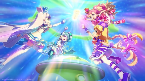 「わんだふるぷりきゅあ!ざ・むーびー! ドキドキ♡ゲームの世界で大冒険!」の新規場面カット。