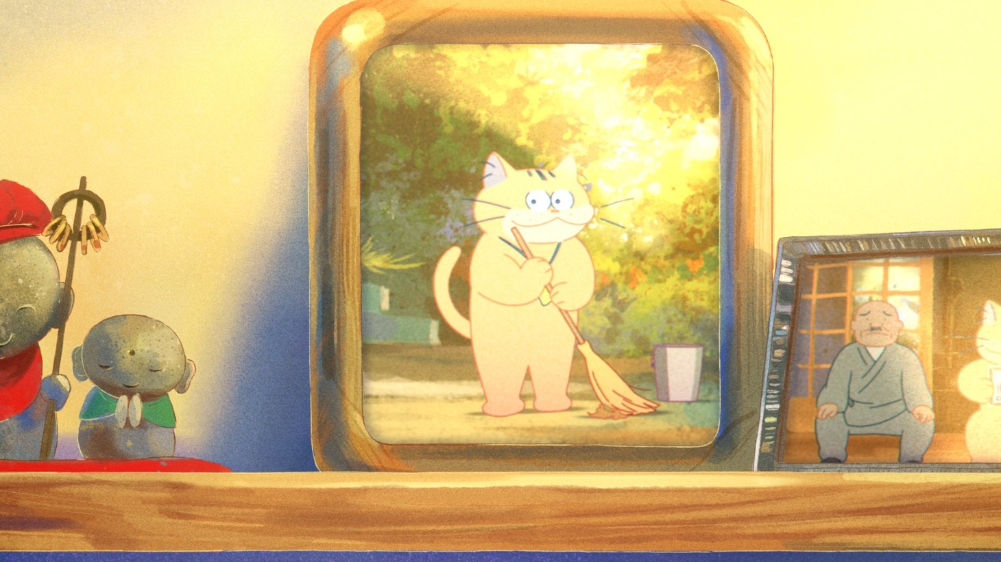 「化け猫あんずちゃん」本編映像より。