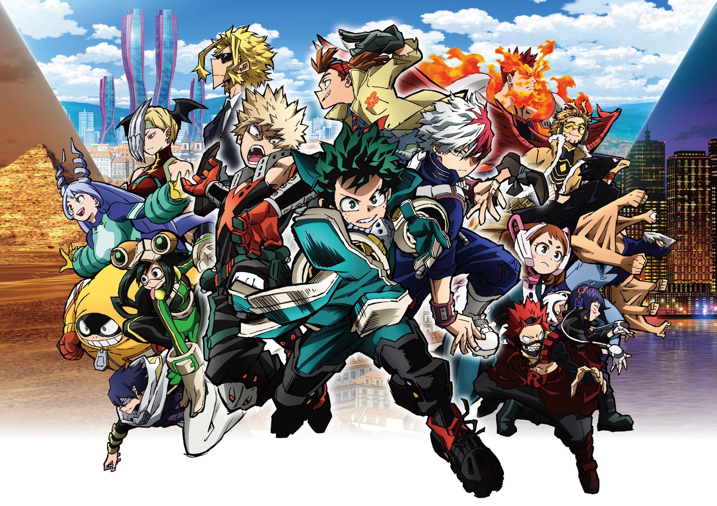 「僕のヒーローアカデミア THE MOVIE ワールド ヒーローズ ミッション」ビジュアル
