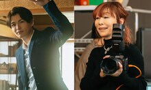 小南光司演じる冬島と杏子演じるカメラマン。