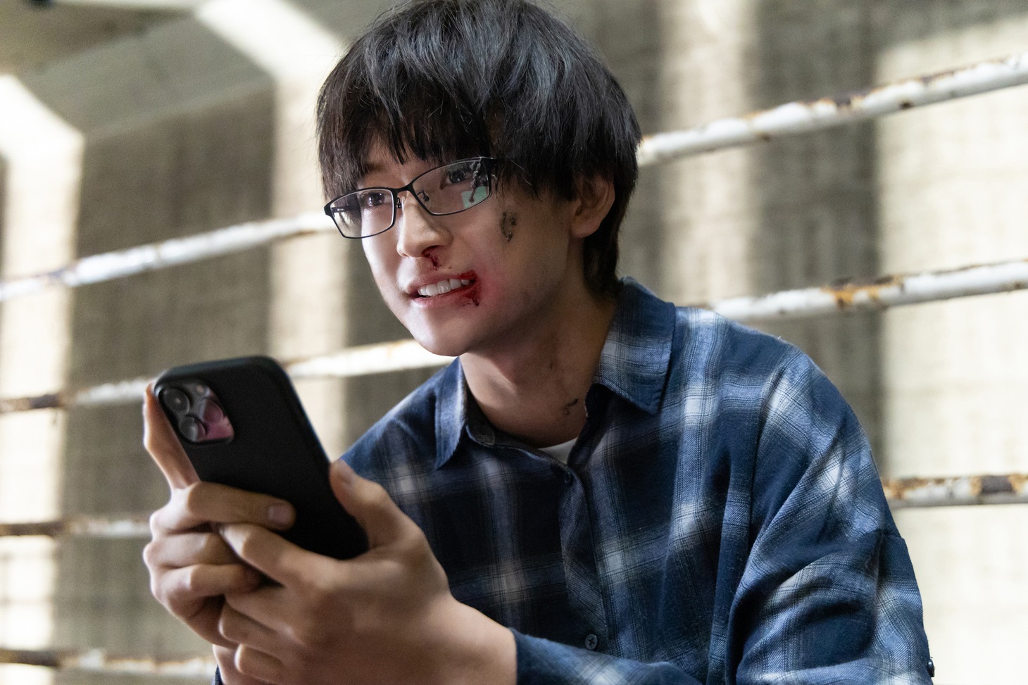 ドラマ「伝説の頭（ヘッド）翔」第1話より。