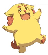 沖メモシーサー（CV：小桜エツコ） (c)空えぐみ・新潮社／「沖ツラ」製作委員会