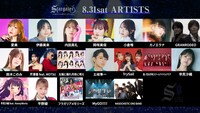 DAY2の出演アーティスト。