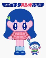 平面作品（キャンバスにアクリルガッシュ）