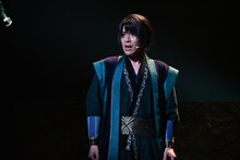 「ミュージカル『暁のヨナ』」公開ゲネプロより。神永圭佑演じるハク。