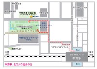 「中野チルナイトピクニック」会場マップ