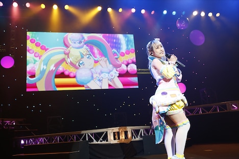 だいあ役の佐々木李子。