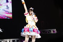 桃山みらい役の林鼓子。