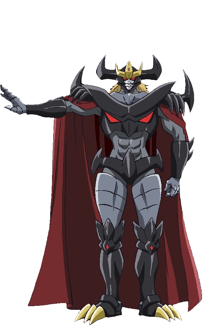 魔王（CV：大塚明夫） (c)村光・ベニガシラ・オーバーラップ／サラリーマン四天王製作委員会