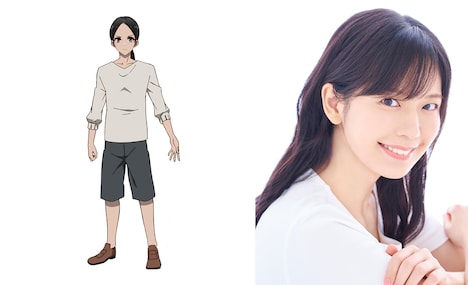 左から少年ノエル、和久井優。