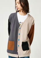 「ドラえもん バックショット｜フロントデザインカーディガン」