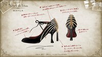 「Attack on Titan ICONIQUE SHOES OBJET PUMPS ～DOOMSDAY TITAN～」説明