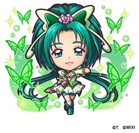 「木属性 ★6 キュアミント（進化後）CV：永野愛」