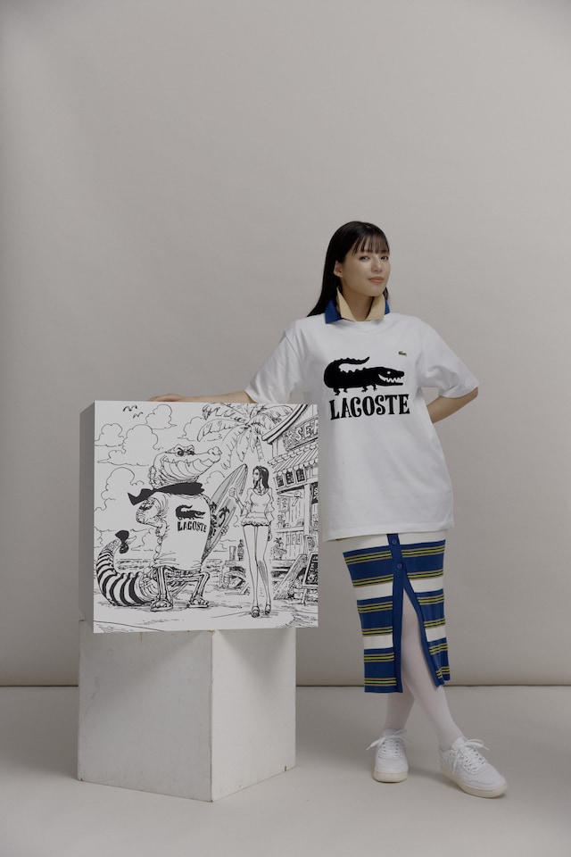 「ONE PIECE」とLACOSTEのコラボアイテム。