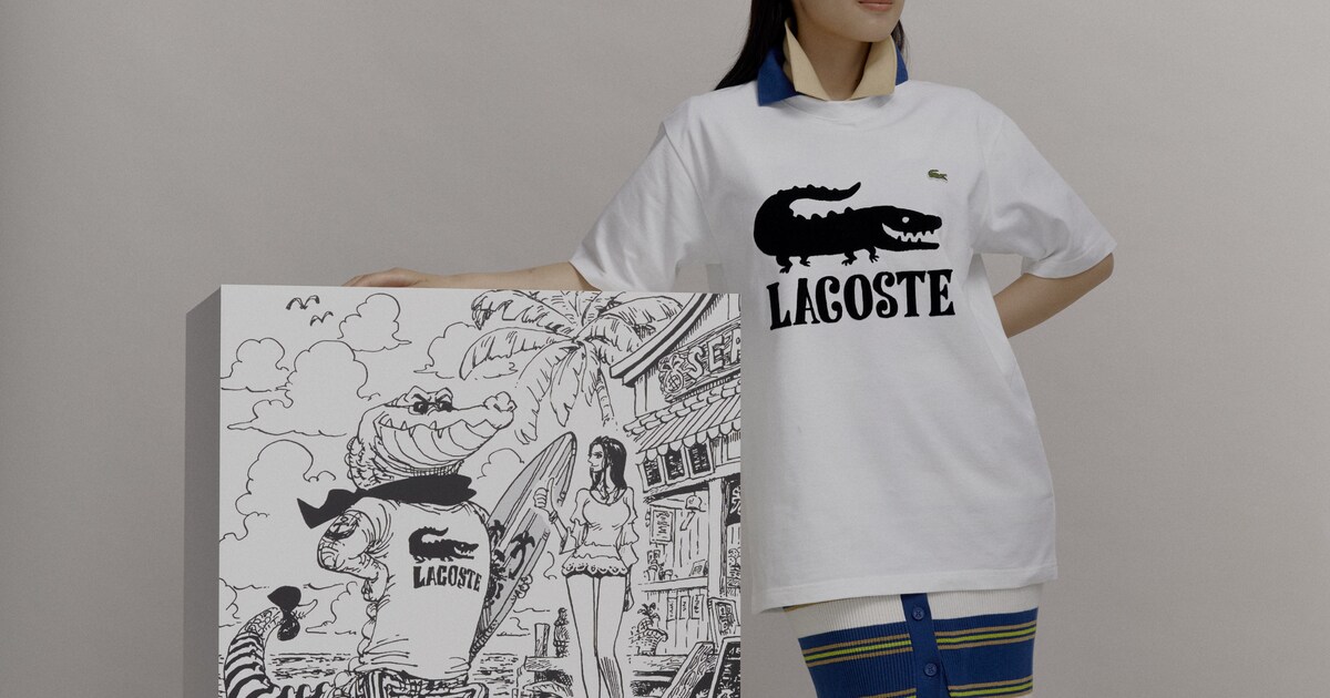 ONE PIECE×LACOSTEのコラボアパレル“ワニの日”より販売、第1106話の 