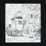 「ONE PIECE」扉絵のバックプリント。