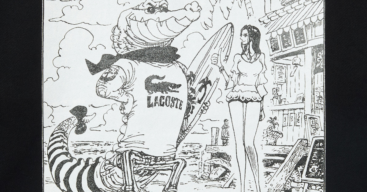 ONE PIECE」扉絵のバックプリント。 [画像ギャラリー 15/20 