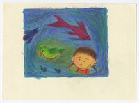 「『ももこのいきもの図鑑』」最終回より。 (c)さくらももこ