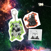 「こどもサンコキーホルダー＆ステッカーセット」