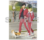 TOHO animation STOREの有償特典版に用意された「描き下ろしB3布ポスター」。