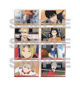 アニメイトのオリジナル特典に用意された「場面写クリアカード8枚セット」。