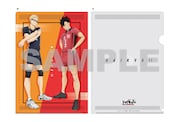 アニメイトのオリジナル特典に用意された「描き下ろしA4クリアファイル」。