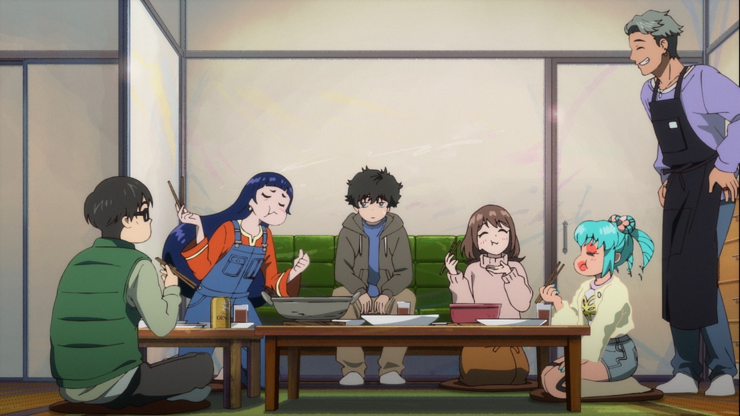 TVアニメ「ネガポジアングラー」ティザーPVの場面カット。