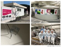 「おにころカップ酒」製造の様子。