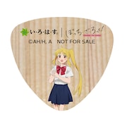 キャンペーンで当たるピック型ステッカー。