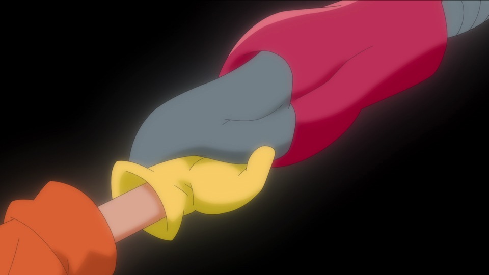 「デジモンアドベンチャー25周年記念スペシャルPV」の場面カット。