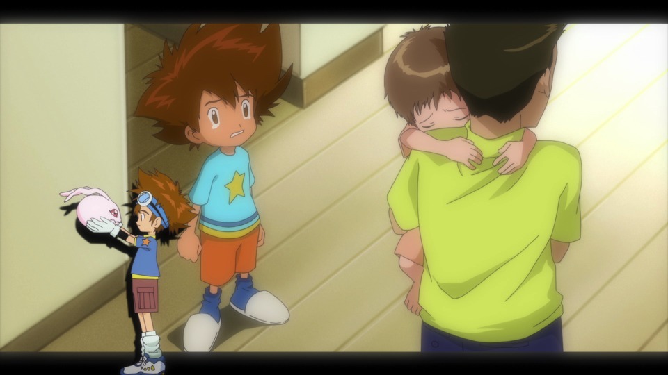 「デジモンアドベンチャー25周年記念スペシャルPV」の場面カット。