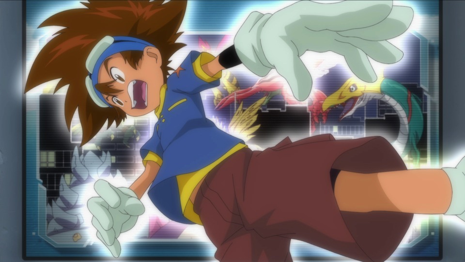 「デジモンアドベンチャー25周年記念スペシャルPV」の場面カット。