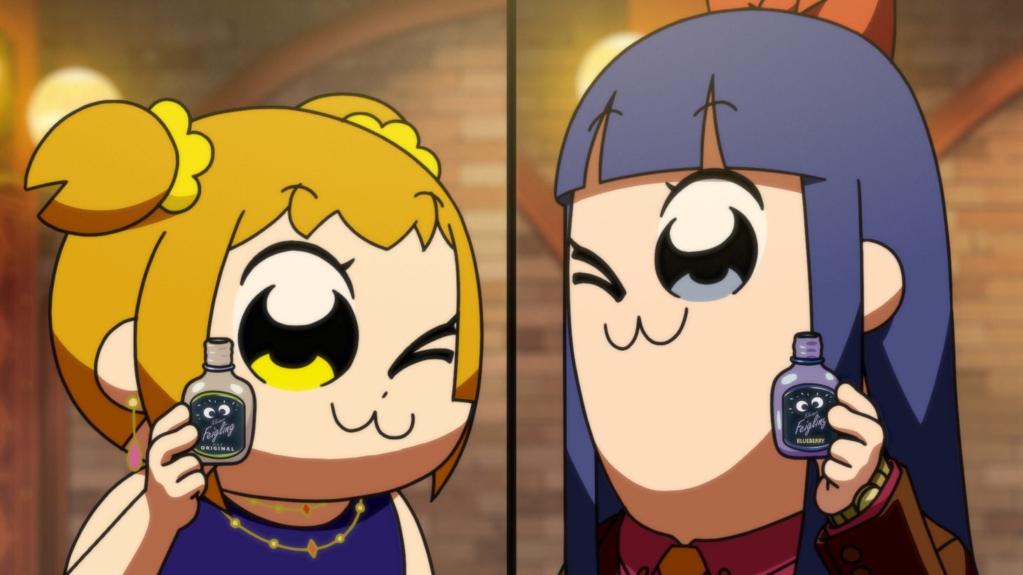 「クライナー × ポプテピピック」コラボアニメ (c)大川ぶくぶ／竹書房・キングレコード