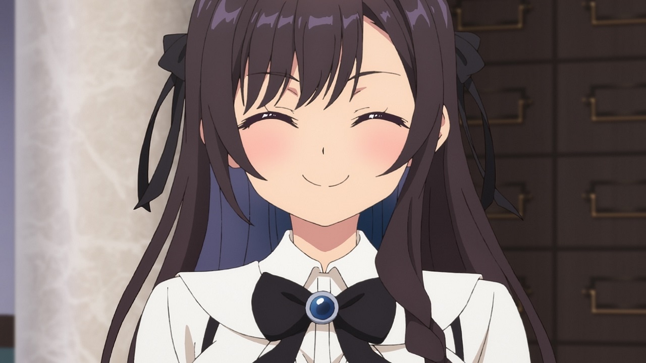 アニメ「ギルドの受付嬢ですが、残業は嫌なのでボスをソロ討伐しようと思います」第1弾PVより。