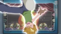 「デジモン」25周年PVの場面カット。 (c)本郷あきよし・東映アニメーション (c)東映・東映アニメーション・集英社・フジテレビ・バンダイ (c)東映・東映アニメーション・バンダイ・読売広告社