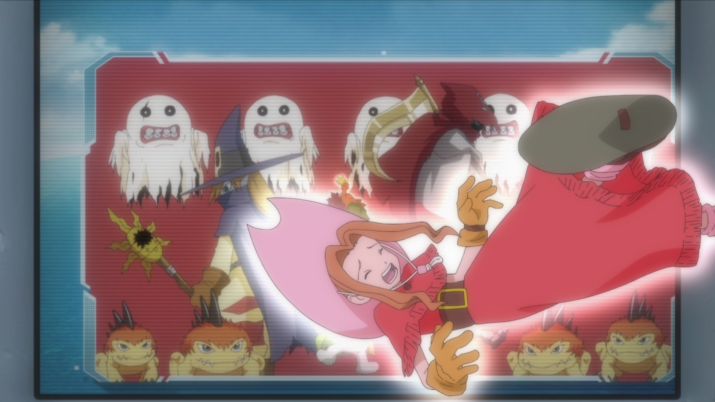 「デジモン」25周年PVの場面カット。 (c)本郷あきよし・東映アニメーション (c)東映・東映アニメーション・集英社・フジテレビ・バンダイ (c)東映・東映アニメーション・バンダイ・読売広告社