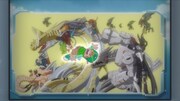 「デジモン」25周年PVの場面カット。 (c)本郷あきよし・東映アニメーション (c)東映・東映アニメーション・集英社・フジテレビ・バンダイ (c)東映・東映アニメーション・バンダイ・読売広告社