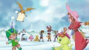 「デジモン」25周年PVの場面カット。 (c)本郷あきよし・東映アニメーション (c)東映・東映アニメーション・集英社・フジテレビ・バンダイ (c)東映・東映アニメーション・バンダイ・読売広告社