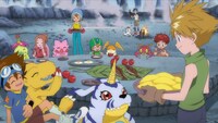 「デジモン」25周年PVの場面カット。 (c)本郷あきよし・東映アニメーション (c)東映・東映アニメーション・集英社・フジテレビ・バンダイ (c)東映・東映アニメーション・バンダイ・読売広告社