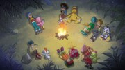 「デジモン」25周年PVの場面カット。 (c)本郷あきよし・東映アニメーション (c)東映・東映アニメーション・集英社・フジテレビ・バンダイ (c)東映・東映アニメーション・バンダイ・読売広告社