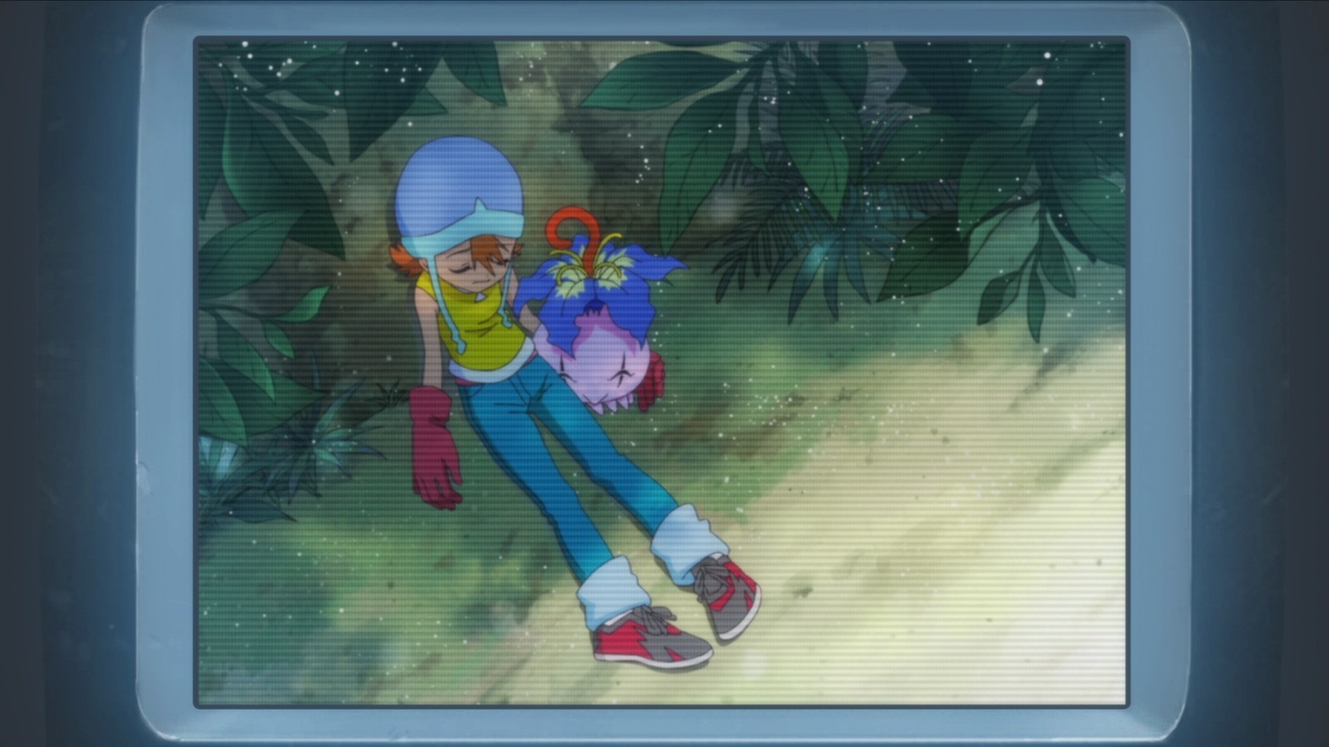 「デジモン」25周年PVの場面カット。 (c)本郷あきよし・東映アニメーション (c)東映・東映アニメーション・集英社・フジテレビ・バンダイ (c)東映・東映アニメーション・バンダイ・読売広告社