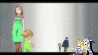 「デジモン」25周年PVの場面カット。 (c)本郷あきよし・東映アニメーション (c)東映・東映アニメーション・集英社・フジテレビ・バンダイ (c)東映・東映アニメーション・バンダイ・読売広告社