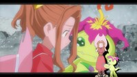 「デジモン」25周年PVの場面カット。 (c)本郷あきよし・東映アニメーション (c)東映・東映アニメーション・集英社・フジテレビ・バンダイ (c)東映・東映アニメーション・バンダイ・読売広告社
