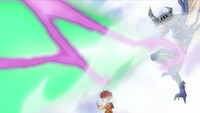 「デジモン」25周年PVの場面カット。 (c)本郷あきよし・東映アニメーション (c)東映・東映アニメーション・集英社・フジテレビ・バンダイ (c)東映・東映アニメーション・バンダイ・読売広告社