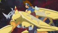 「デジモン」25周年PVの場面カット。 (c)本郷あきよし・東映アニメーション (c)東映・東映アニメーション・集英社・フジテレビ・バンダイ (c)東映・東映アニメーション・バンダイ・読売広告社