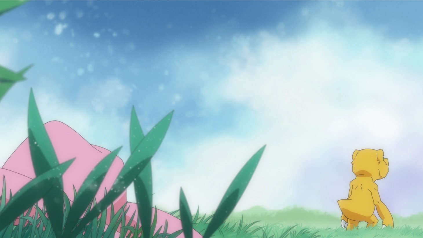 「デジモン」25周年PVの場面カット。 (c)本郷あきよし・東映アニメーション (c)東映・東映アニメーション・集英社・フジテレビ・バンダイ (c)東映・東映アニメーション・バンダイ・読売広告社