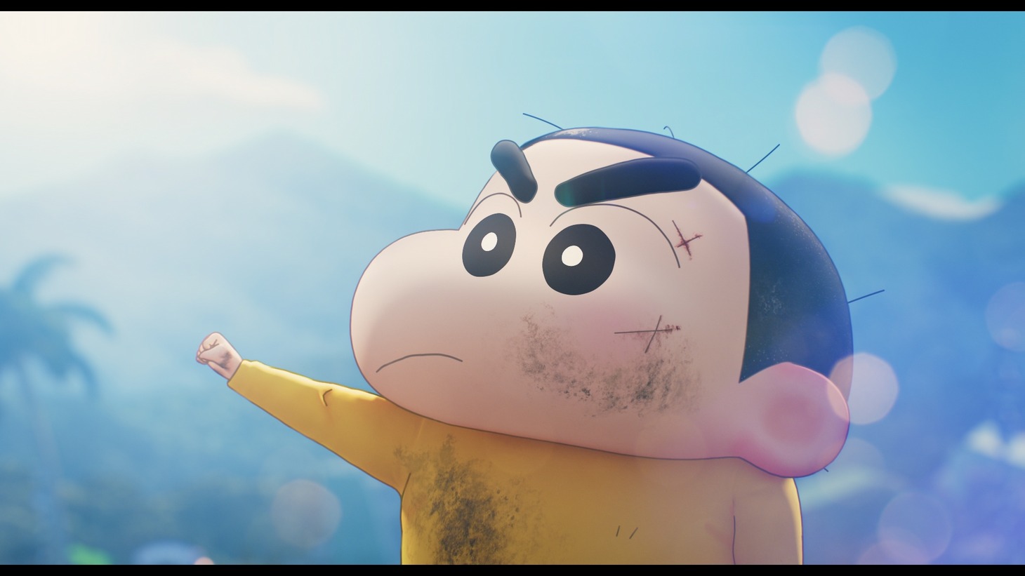 「新作映画公開記念『しん次元！クレヨンしんちゃんTHE MOVIE』特別編集版」場面カット (c)臼井儀人/しん次元クレヨンしんちゃん製作委員会