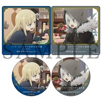 ソフマップ・アニメガ特典のアクリルコースター＆缶バッジ2個セット。