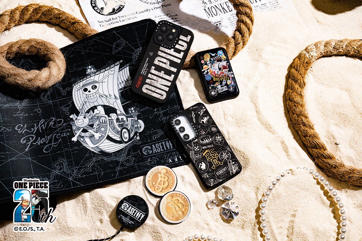 ONE PIECE」黄金のスマホケースが数量限定で、バッテリーなどのテック
