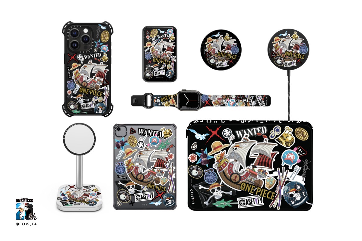 TVアニメ「ONE PIECE」とCASETiFYのコラボアイテム。
